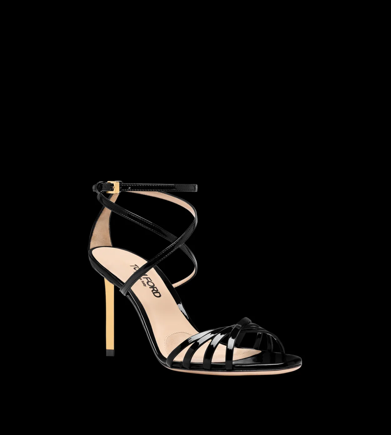 PATENT LEATHER IDA SANDAL