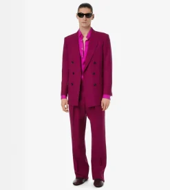 PERFORATED DOT SILK TWILL CLASSIC FIT SHIRT