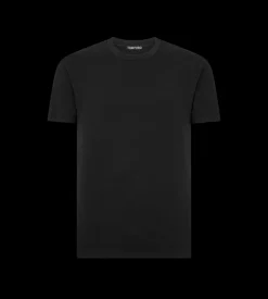 PERFORATED RIB T-SHIRT