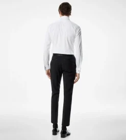 POPLIN SLIM FIT EVENING SHIRT
