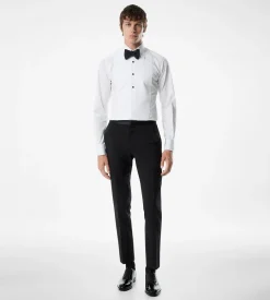 POPLIN SLIM FIT EVENING SHIRT