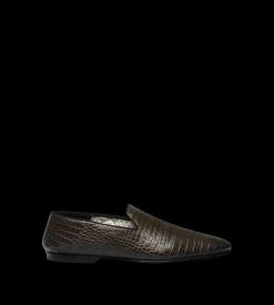 PRINTED ALLIGATOR STEVEN SLIPPER