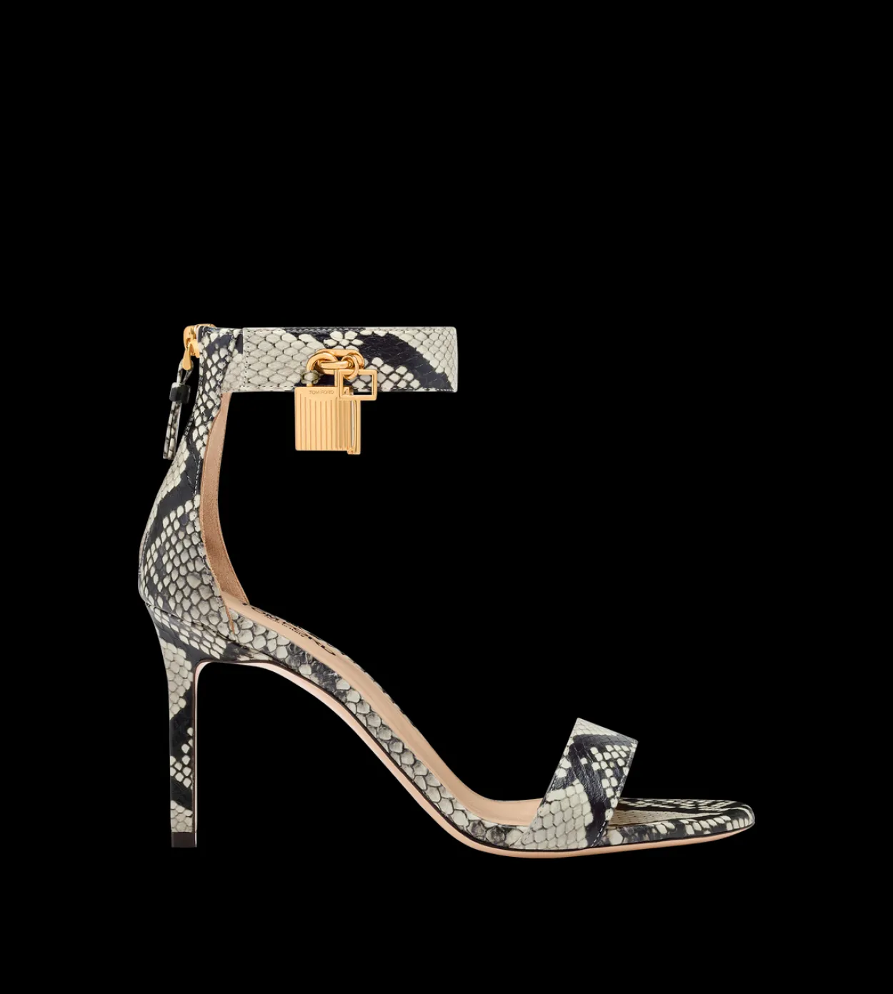 PRINTED PYTHON PADLOCK SANDAL