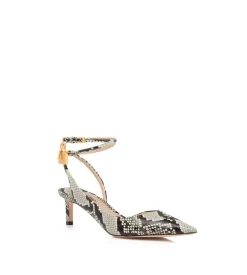 PRINTED PYTHON PADLOCK SLINGBACK