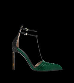 PRINTED PYTHON T STRAP PUMP