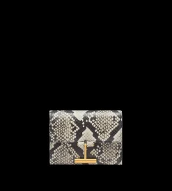 PRINTED PYTHON TARA COMPACT WALLET