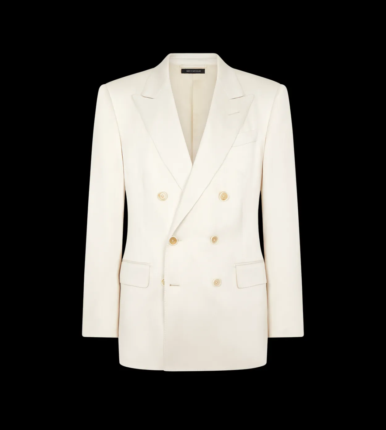 PURE SILK PEACHED GABARDINE JACKET