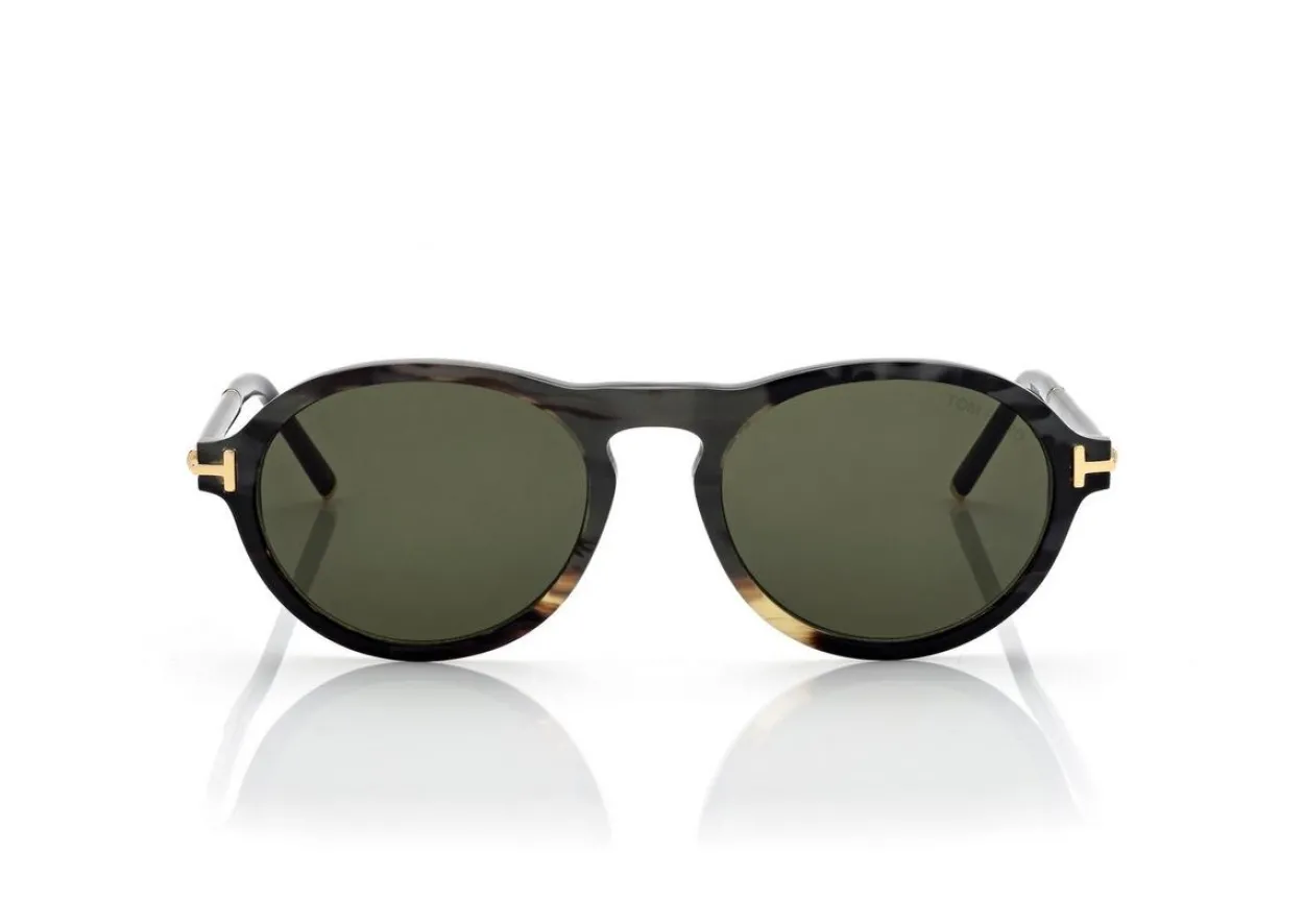 ROUND HORN SUNGLASSES