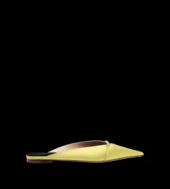 SATIN JULIANNE MULE
