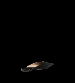 SATIN JULIANNE MULE