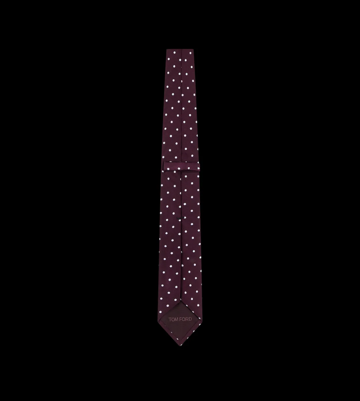 SATIN POLKA DOT TIE