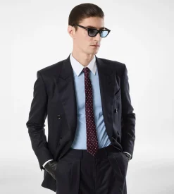 SATIN POLKA DOT TIE