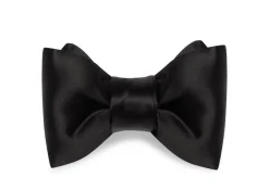 SATIN PRE-TIED BOW TIE
