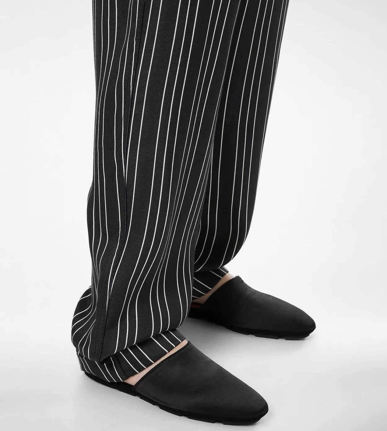 SATIN SLIPPERS