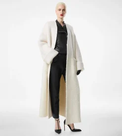 SCULPTURAL MAXI COAT