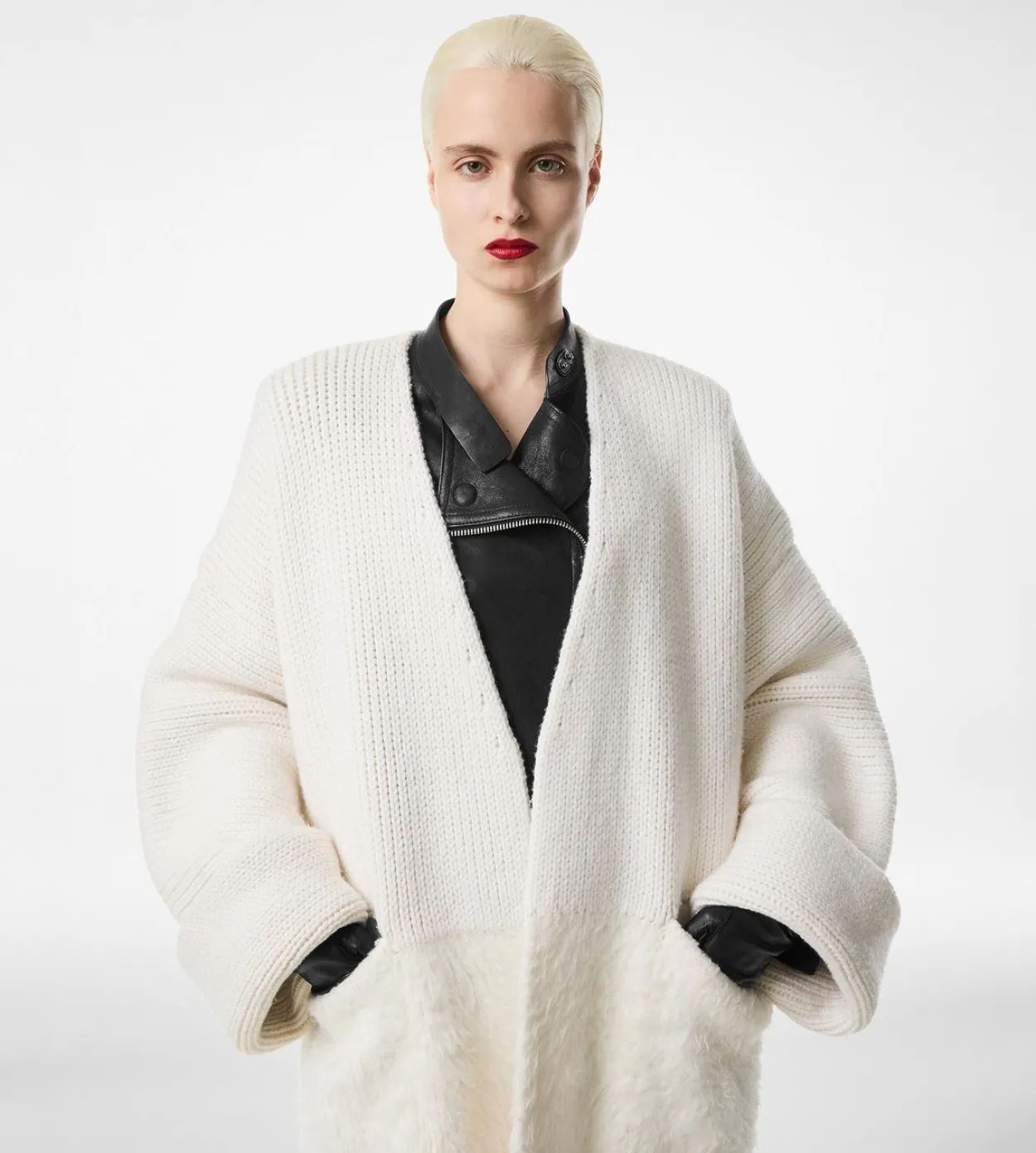 SCULPTURAL MAXI COAT
