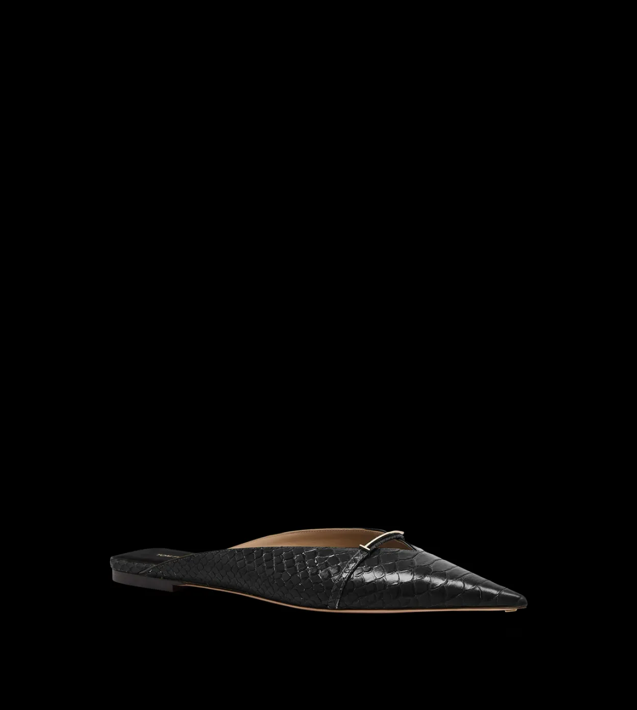 SEMI SHINY PRINTED PYTHON JULIANNE MULE