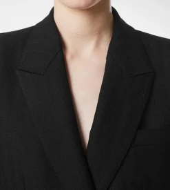 SHARP HERRINGBONE DOUBLE BREASTED JACKET