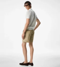 SILK COTTON MESH POLO