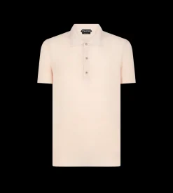 SILK COTTON MESH POLO