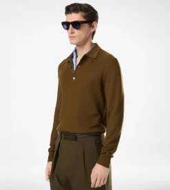 SILK COTTON PIQUET POLO