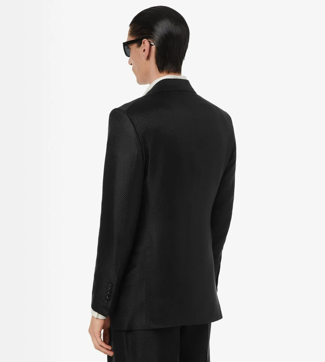SILK GRAND HOPSACK JACKET