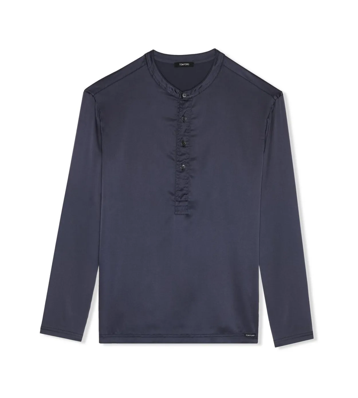 SILK PAJAMA HENLEY