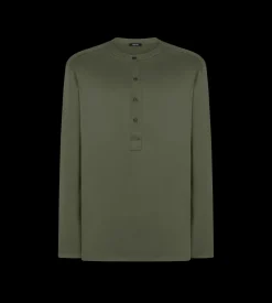 SILK PAJAMA HENLEY