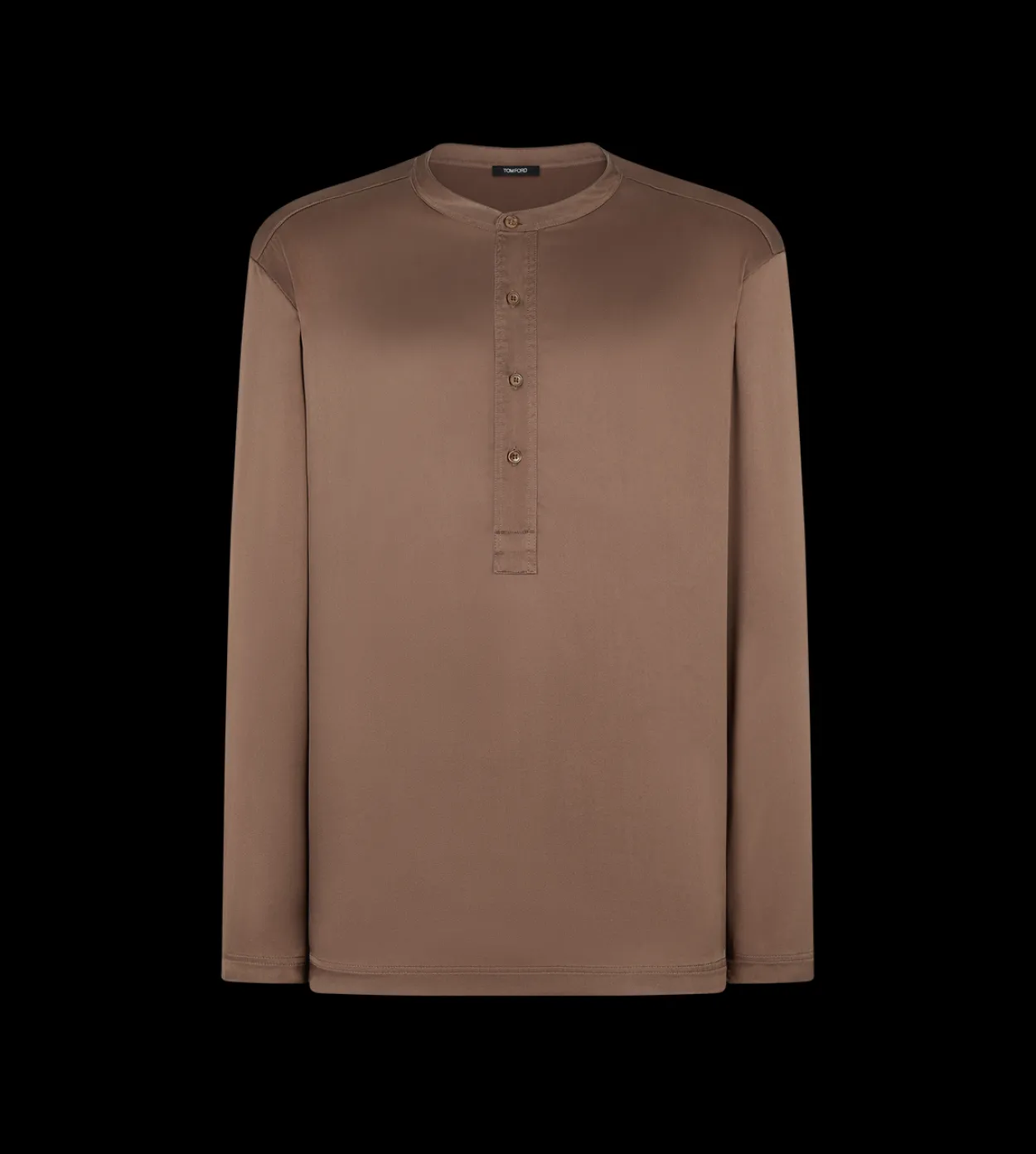 SILK PAJAMA HENLEY