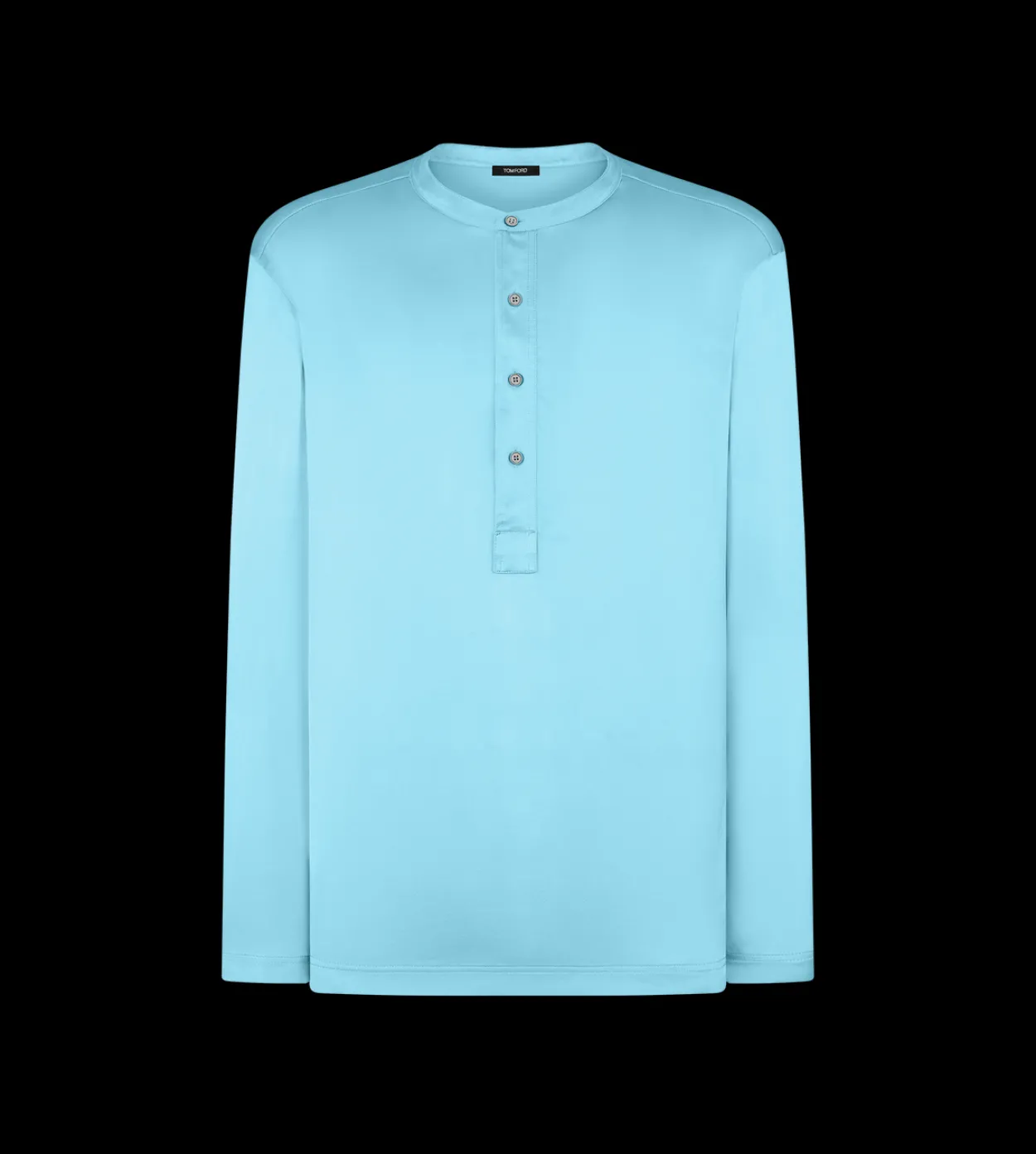 SILK PAJAMA HENLEY