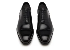 SMOOTH LEATHER ELKAN CAP TOE LACE UPS