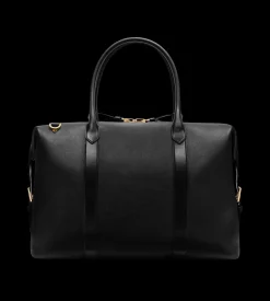 SMOOTH LEATHER SIDE BUCKLE HOLDALL