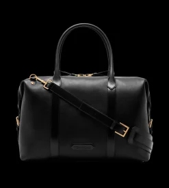 SMOOTH LEATHER SIDE BUCKLE HOLDALL
