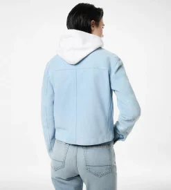 SOFT LAMB SUEDE OVERSHIRT JACKET
