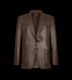 SOFT NAPPA PLONGE SARTORIAL BLAZER