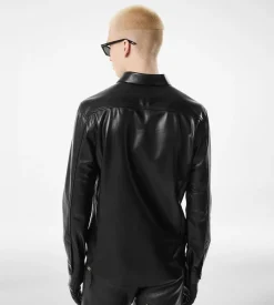 SOFT NAPPA PLONGE SHIRT