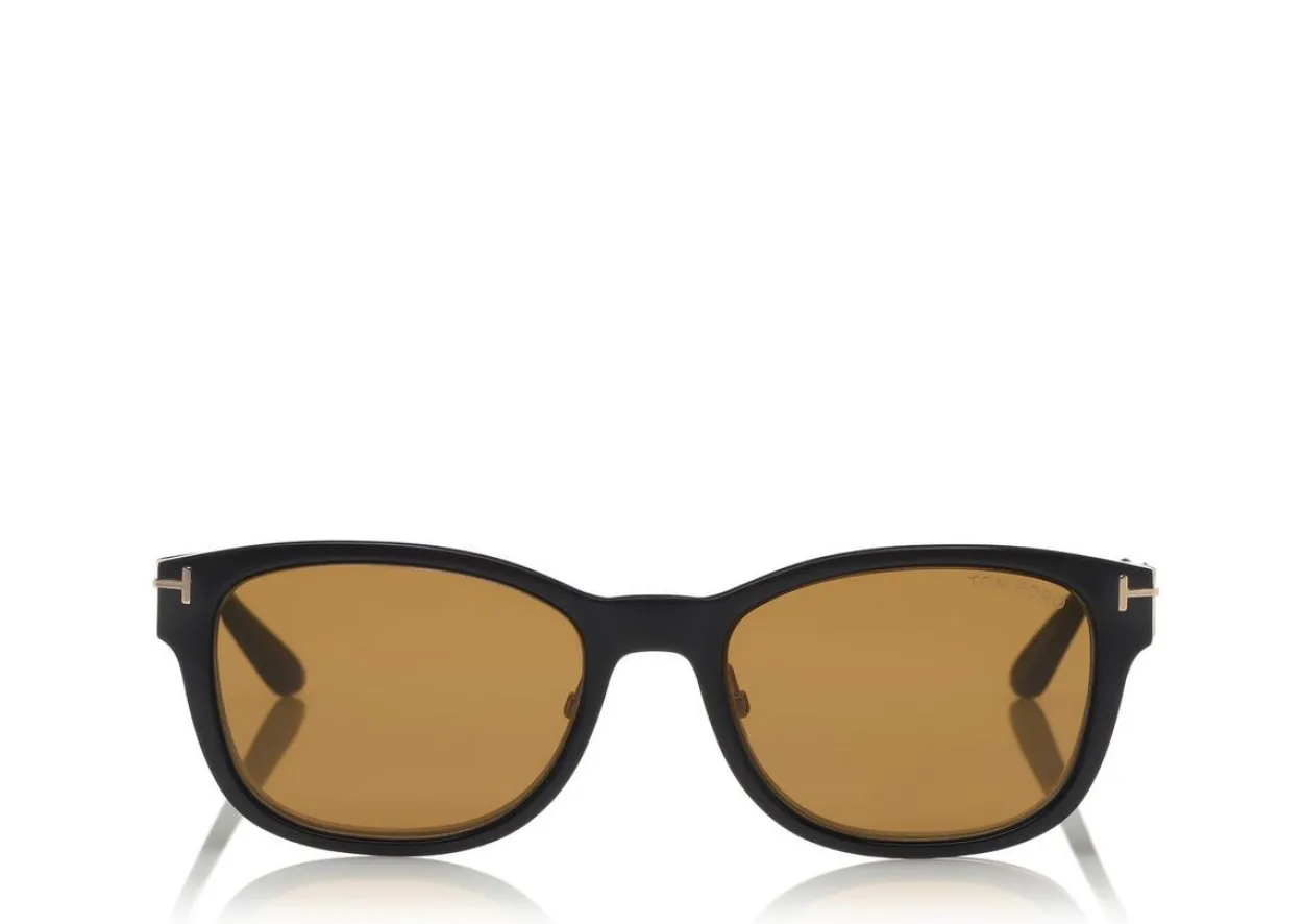 SOFT SQUARE OPTICAL FRAME WITH MAGNETIC CLIP