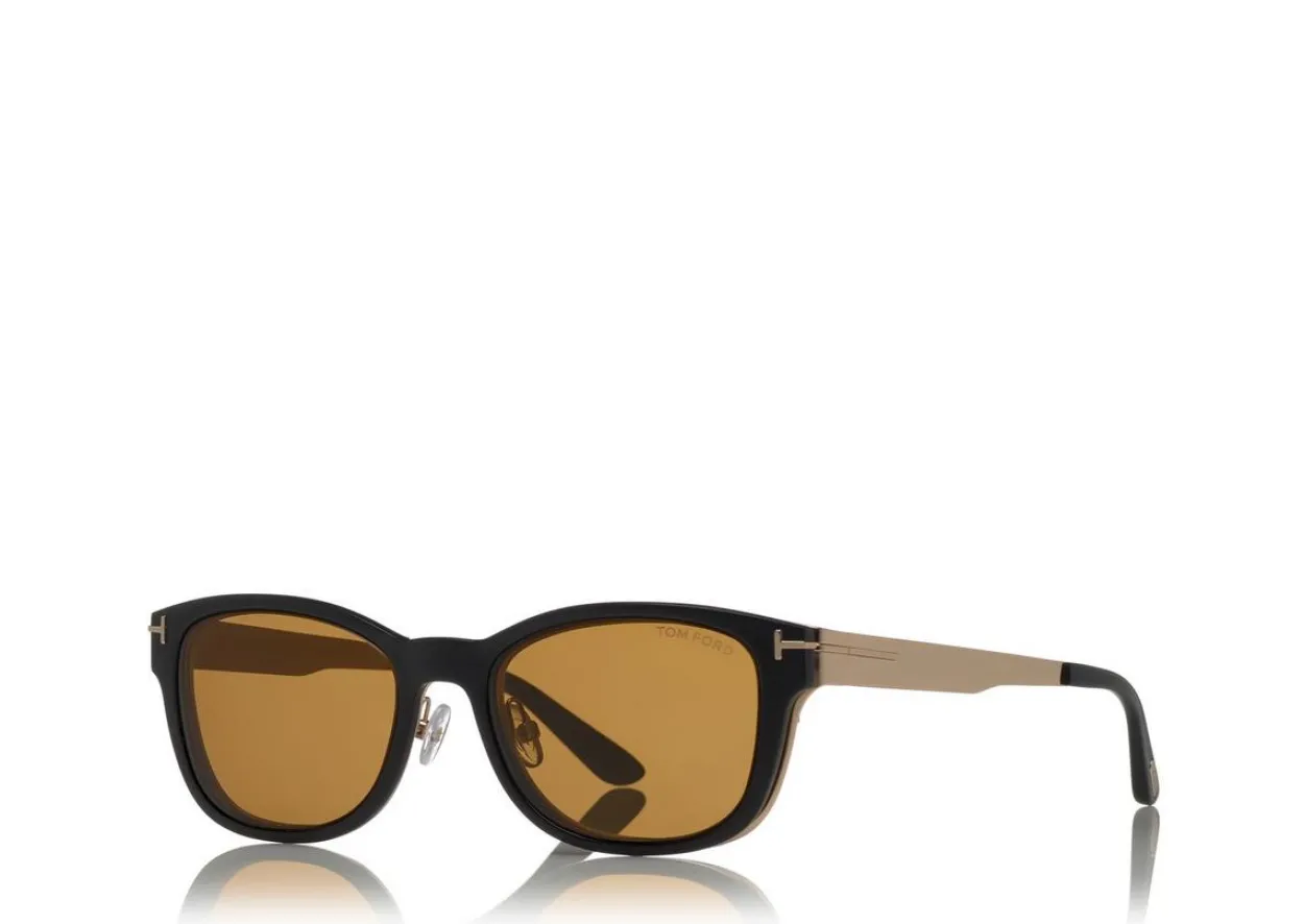 SOFT SQUARE OPTICAL FRAME WITH MAGNETIC CLIP