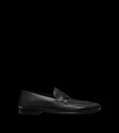 SOFT SUPPLE LEATHER GIGI TWISTED BAND LOAFER