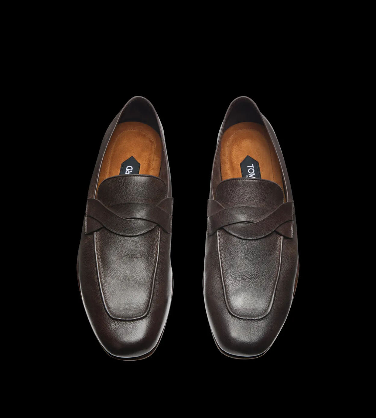 SOFT SUPPLE LEATHER GIGI TWISTED BAND LOAFER