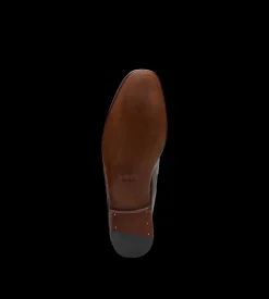 SOFT SUPPLE LEATHER GIGI TWISTED BAND LOAFER