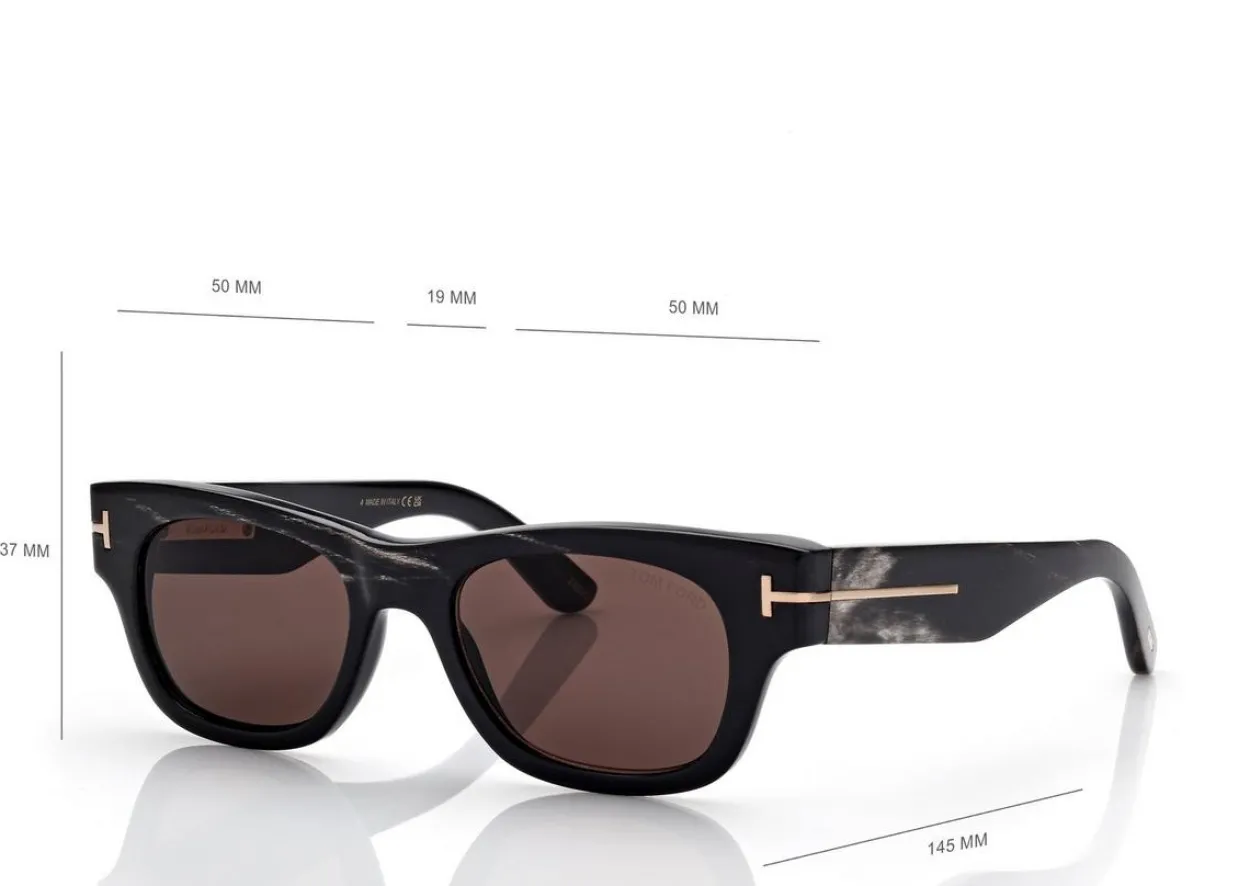 SQUARE HORN SUNGLASSES