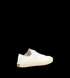 SUEDE AND PRINTED ALLIGATOR CAMBRIDGE SNEAKER