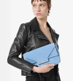 SUEDE LEATHER AUBE SMALL SHOULDER BAG