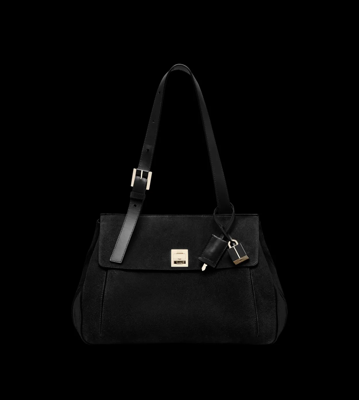 SUEDE LEATHER MEDIUM BESACE