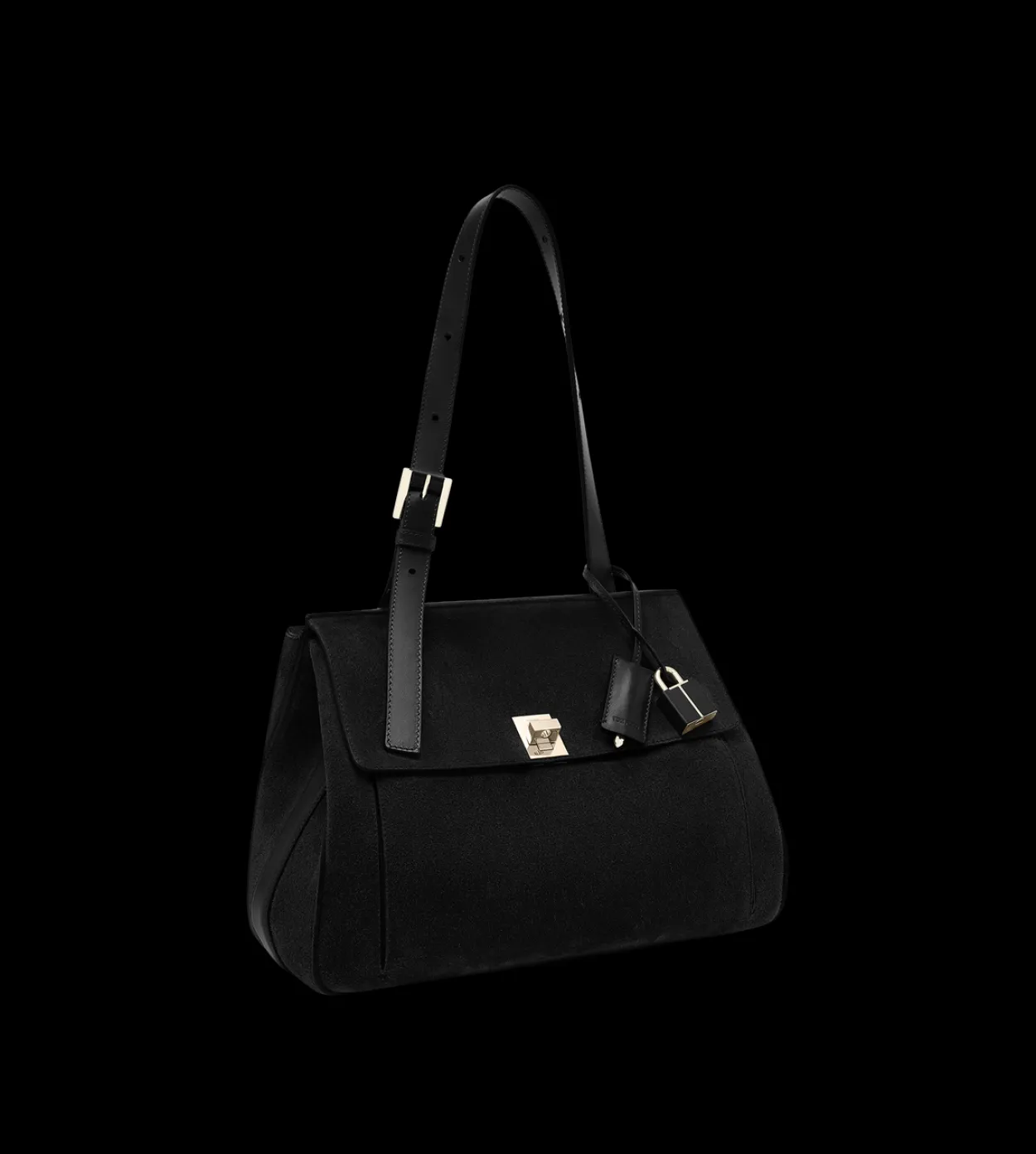 SUEDE LEATHER MEDIUM BESACE