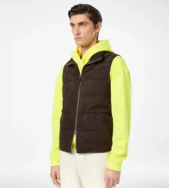 SUEDE LIGHT-FILL GILET