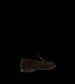 SUEDE SEAN TWISTED BAND LOAFER