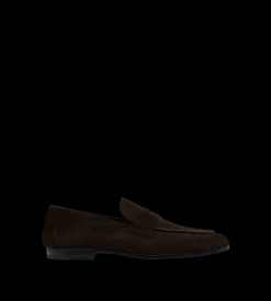 SUEDE SEAN TWISTED BAND LOAFER