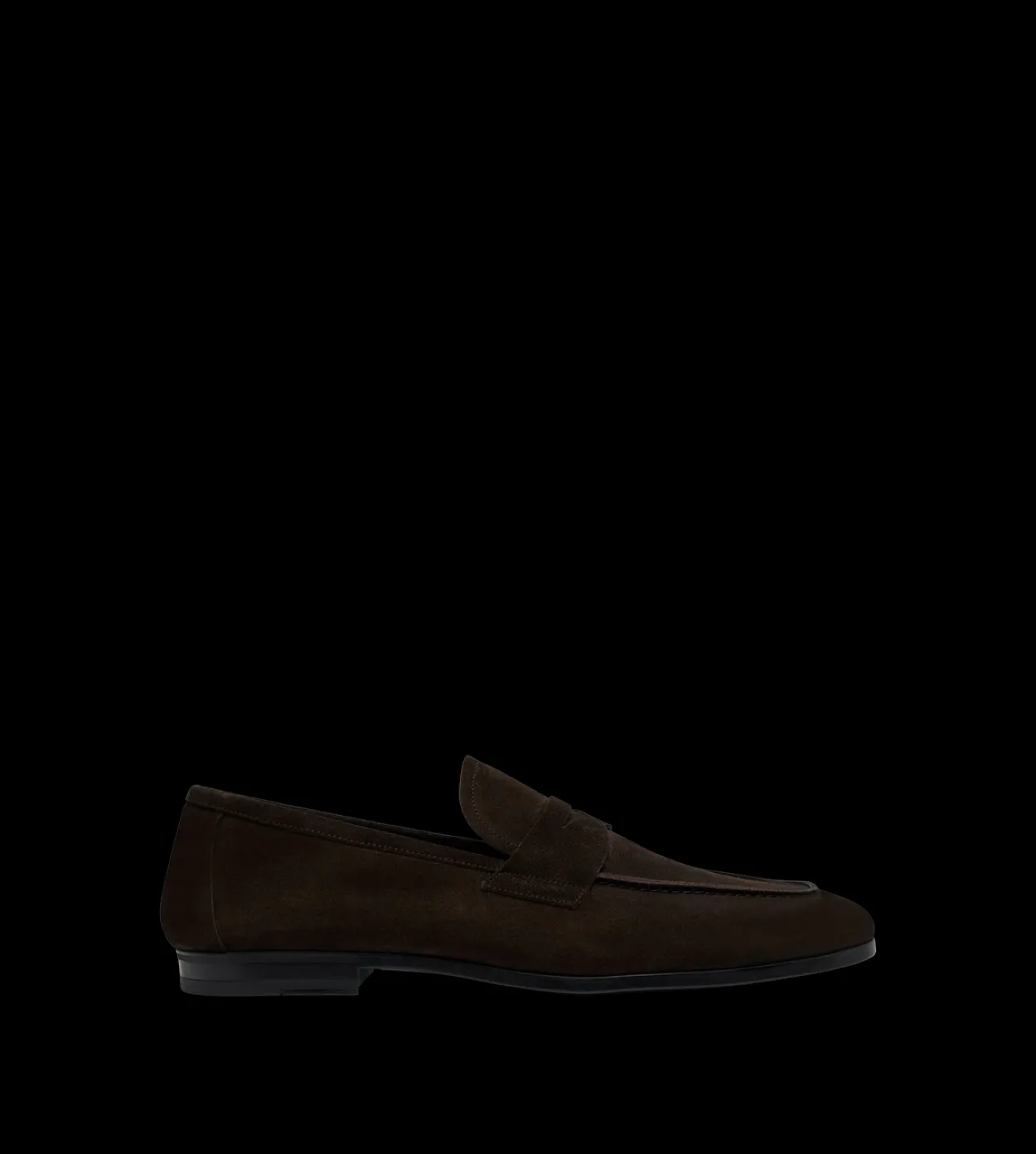 SUEDE SEAN TWISTED BAND LOAFER